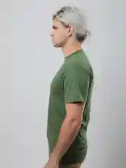 Зеленый футболка мужская