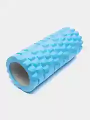 Голубой ролик массажный для йоги и фитнеса унисекс.