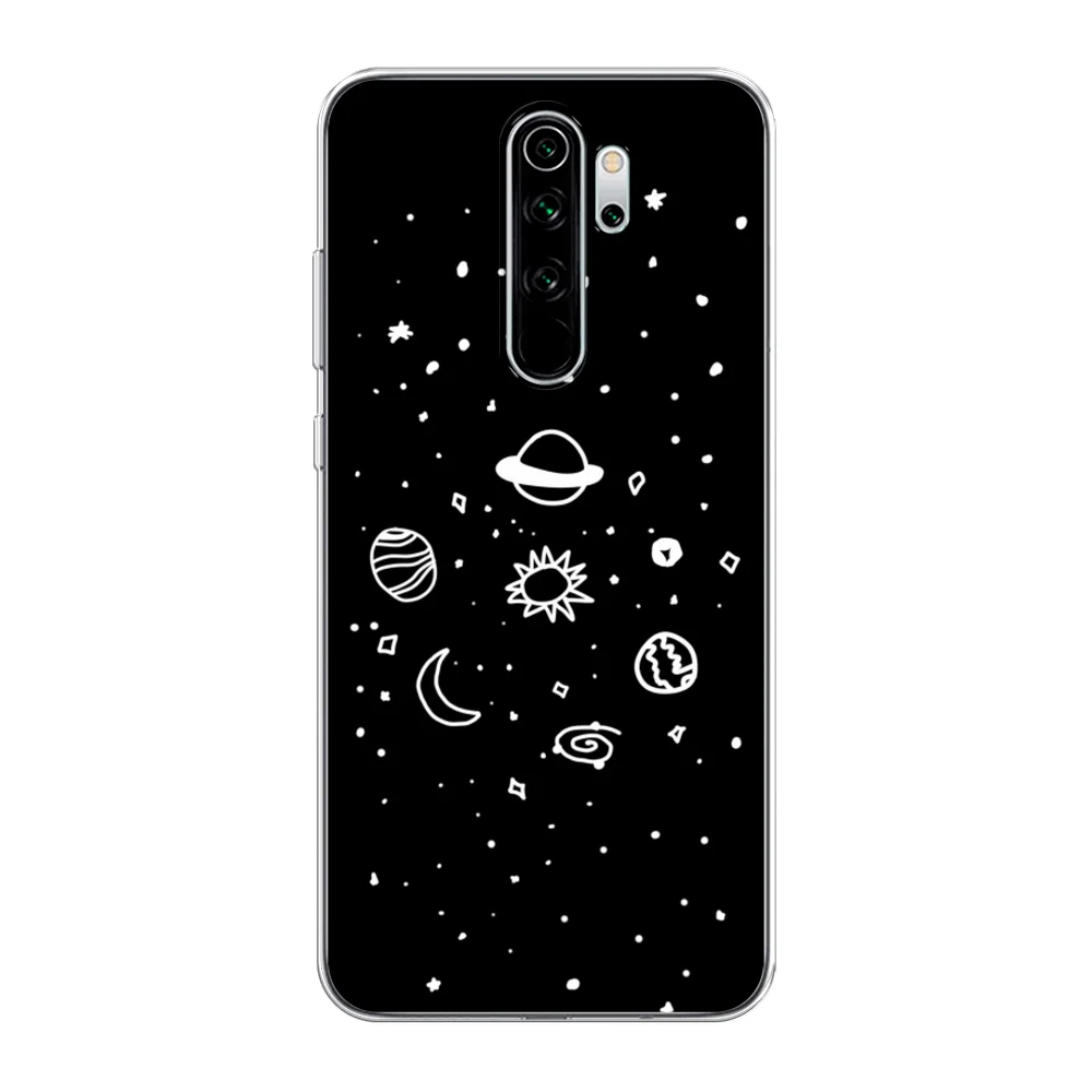 Зеленый силиконовый чехол на Xiaomi Redmi Note 8 Pro / Сяоми Редми Нот 8 Про прозрачный с рисунком