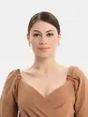 Багровый серьги