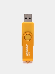 Флешка SmartBuy Twist USB 2.0, 4 объема, карта памяти