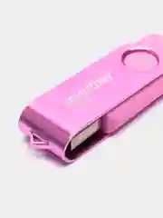 Розовый флешка SmartBuy Twist USB 2.0, 4 объема, карта памяти