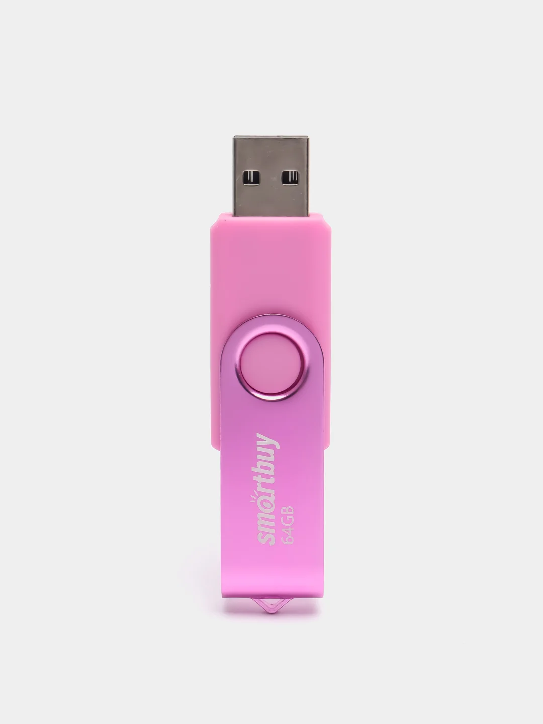 Розовый флешка SmartBuy Twist USB 2.0, 4 объема, карта памяти