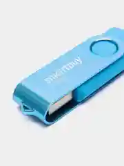 Синий флешка SmartBuy Twist USB 2.0, 4 объема, карта памяти