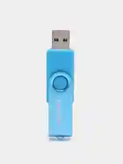 Синий флешка SmartBuy Twist USB 2.0, 4 объема, карта памяти