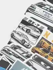 Наклейки стикеры JDM/Тачки/50 штук