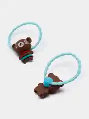 Коричневый резинка для девочки