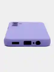 Лавандовый чехол силиконовый для Samsung Galaxy A14 (Самсунг Галакси А14 Silicone Cover)