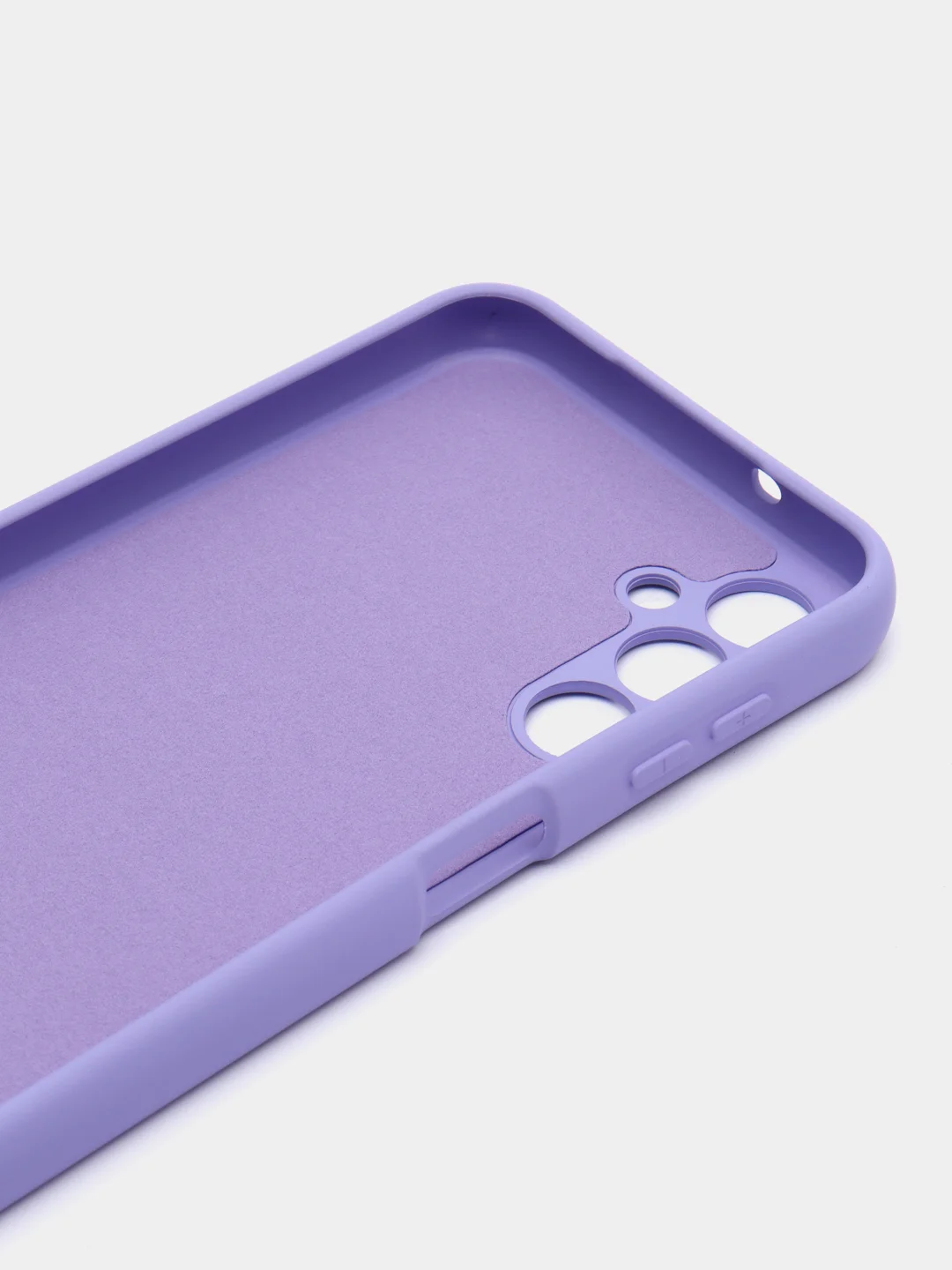 Лавандовый чехол силиконовый для Samsung Galaxy A14 (Самсунг Галакси А14 Silicone Cover)