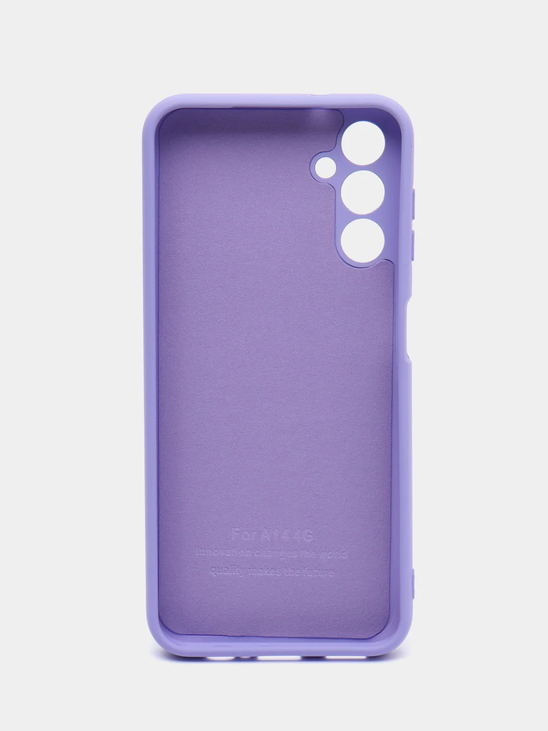 Лавандовый чехол силиконовый для Samsung Galaxy A14 (Самсунг Галакси А14 Silicone Cover)