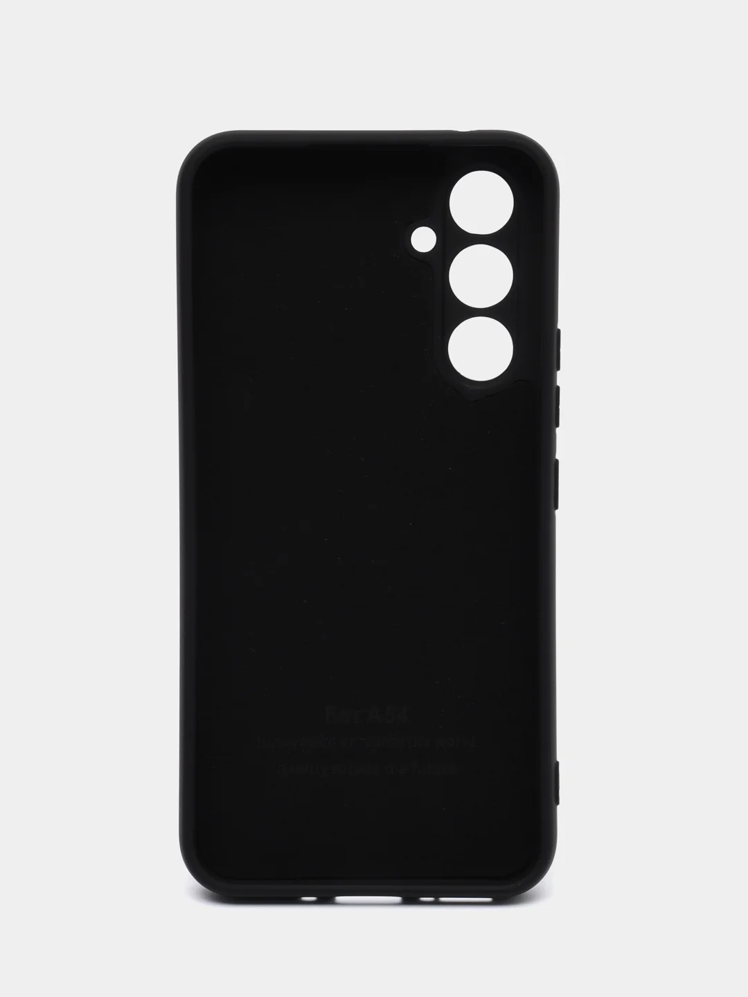 Черный чехол силиконовый для Samsung Galaxy A54 / Самсунг Галакси А54 Silicone Cover
