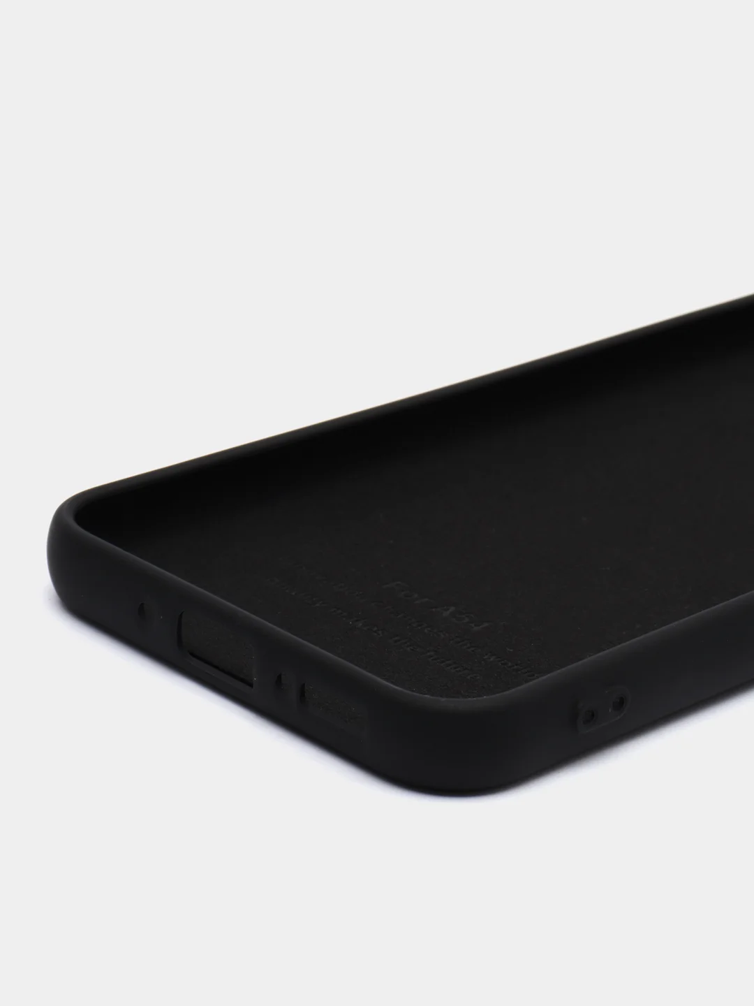 Черный чехол силиконовый для Samsung Galaxy A54 / Самсунг Галакси А54 Silicone Cover