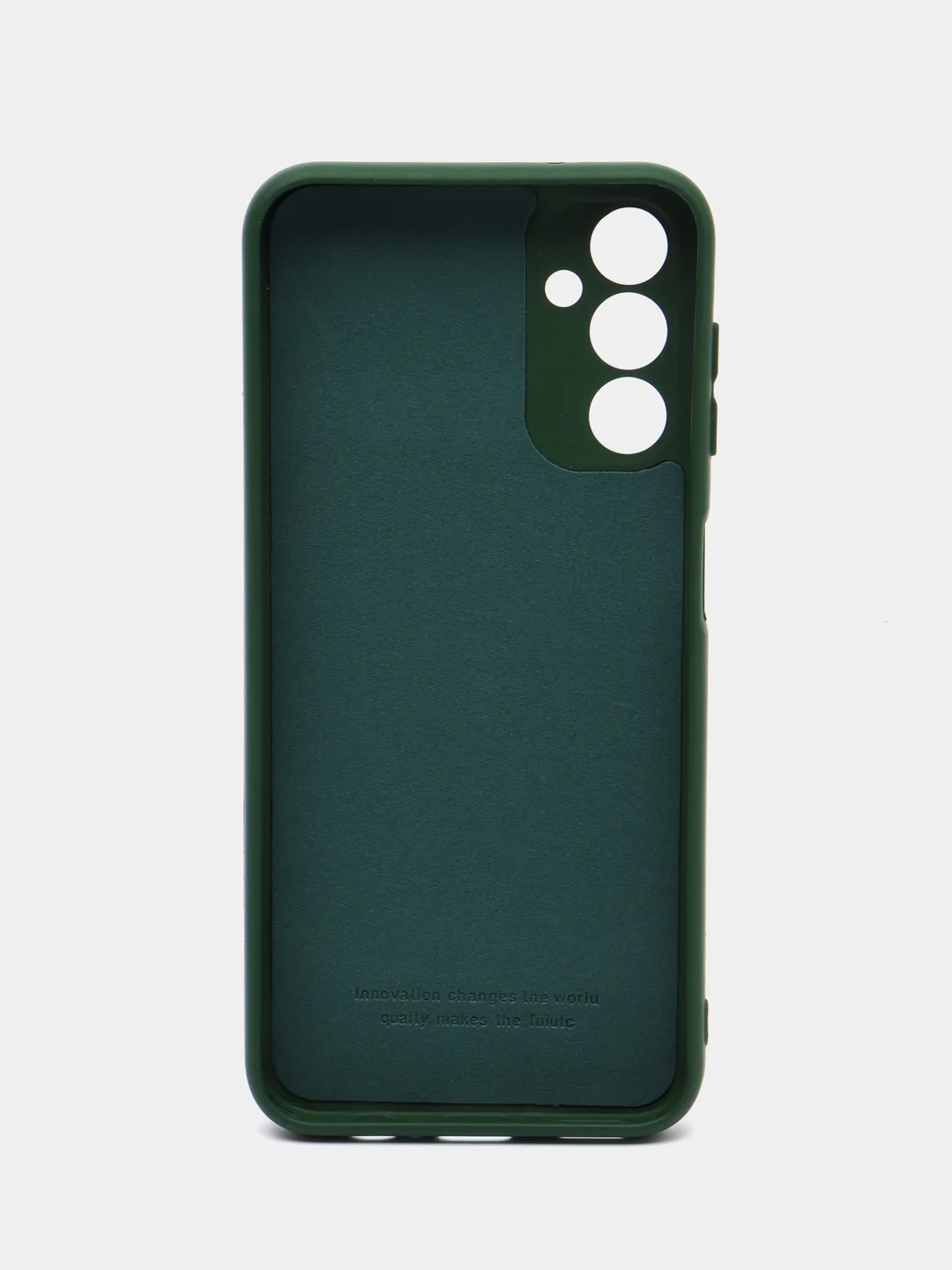 Зеленый чехол силиконовый для Samsung Galaxy A14 (Самсунг Галакси А14 Silicone Cover)