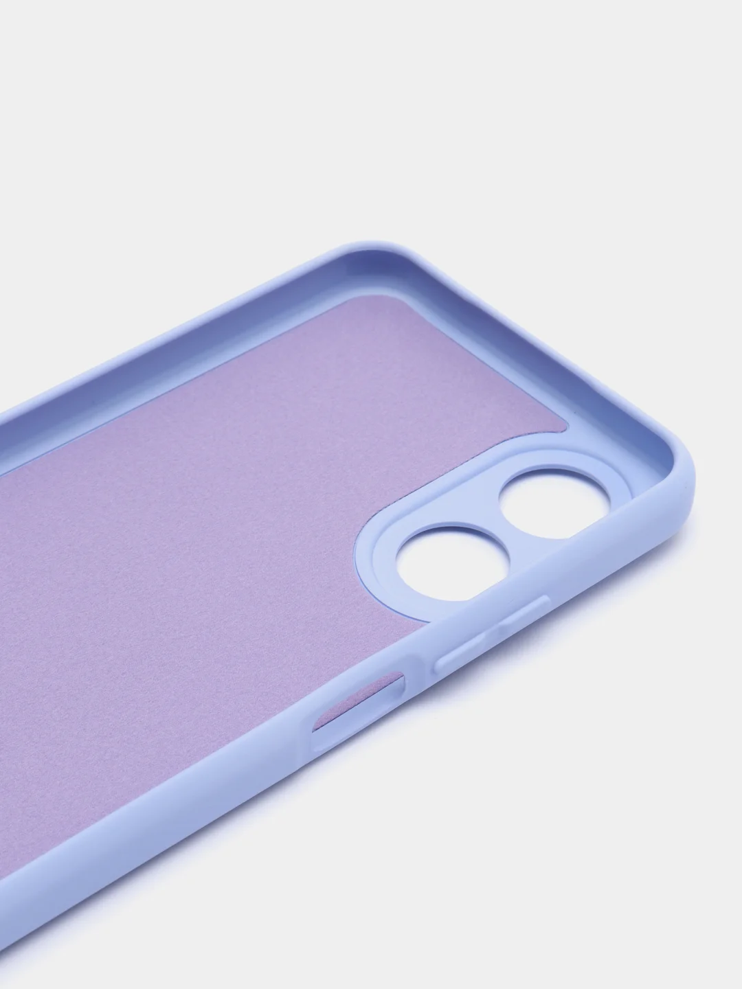 Лавандовый чехол силиконовый для Oppo A17 / A17K, Оппо А17, А17К Silicone Cover