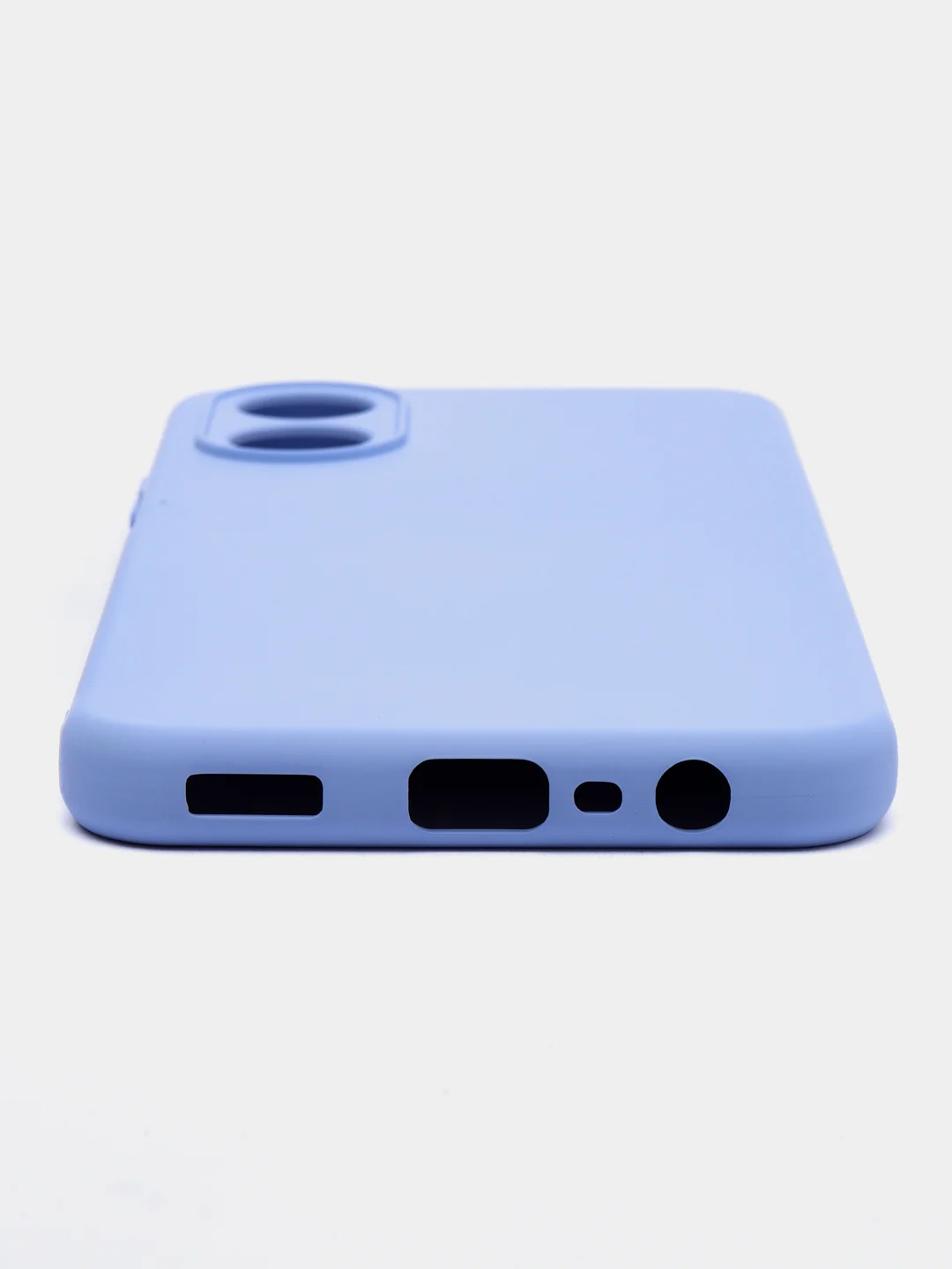Лавандовый чехол силиконовый для Oppo A17 / A17K, Оппо А17, А17К Silicone Cover