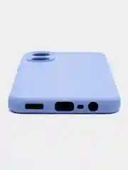 Лавандовый чехол силиконовый для Oppo A17 / A17K, Оппо А17, А17К Silicone Cover