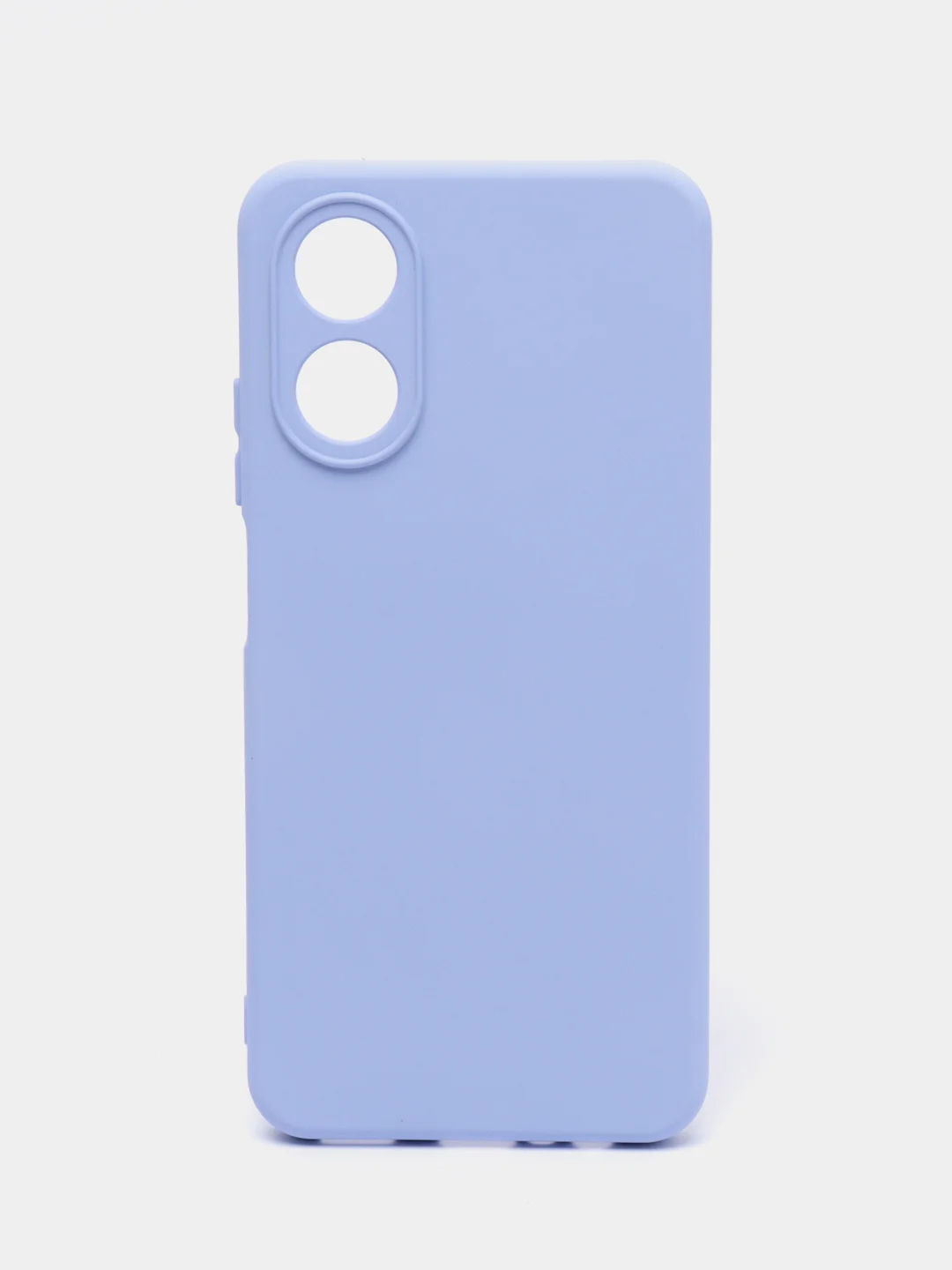 Лавандовый чехол силиконовый для Oppo A17 / A17K, Оппо А17, А17К Silicone Cover