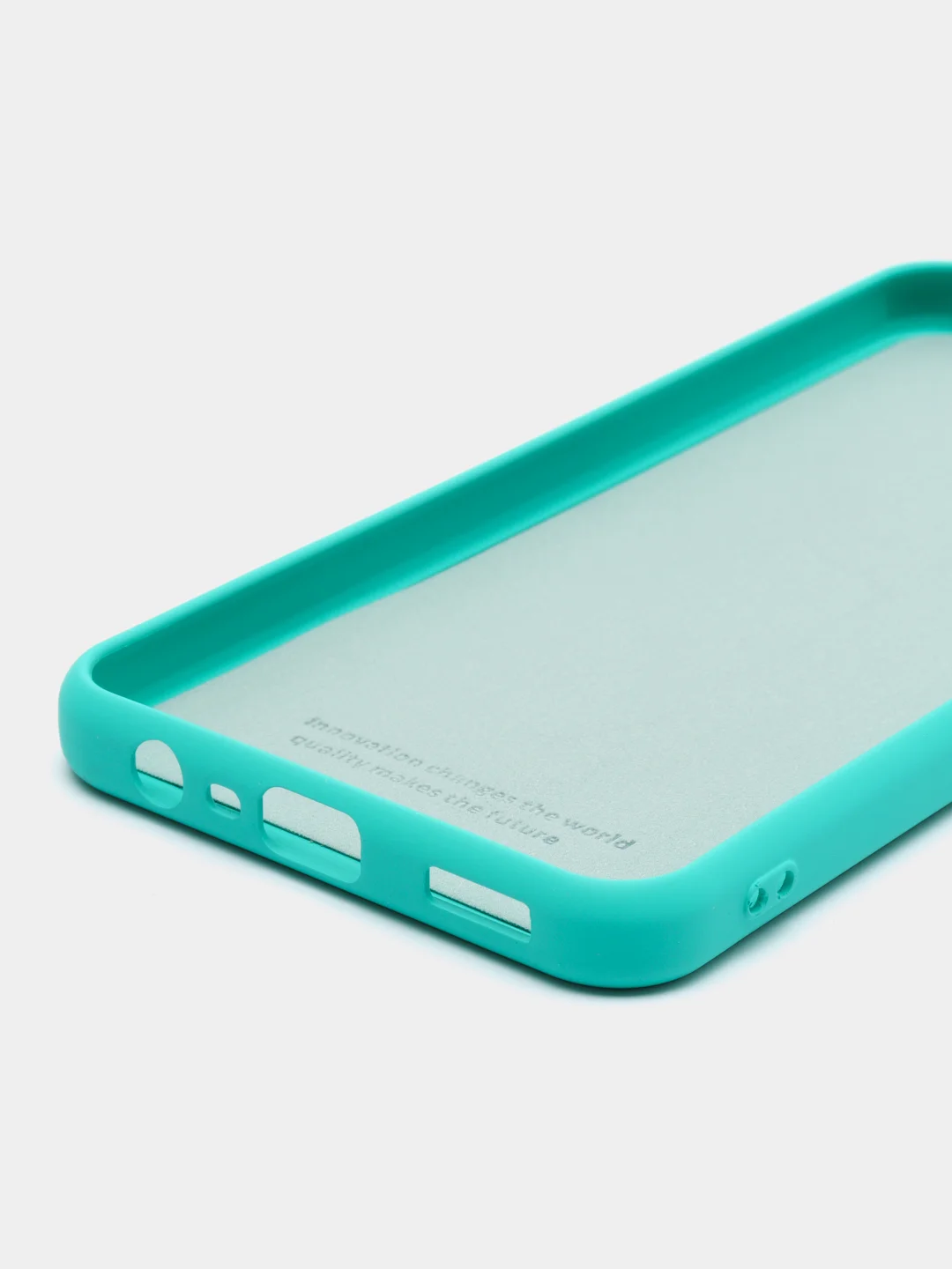 Бирюзовый чехол силиконовый для Oppo A17 / A17K, Оппо А17, А17К Silicone Cover