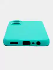 Бирюзовый чехол силиконовый для Oppo A17 / A17K, Оппо А17, А17К Silicone Cover