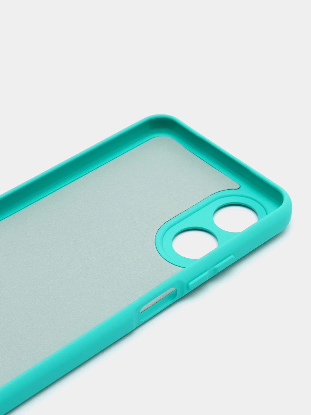 Бирюзовый чехол силиконовый для Oppo A17 / A17K, Оппо А17, А17К Silicone Cover