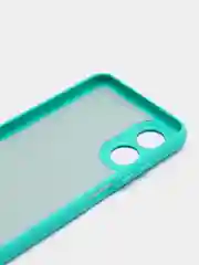 Бирюзовый чехол силиконовый для Oppo A17 / A17K, Оппо А17, А17К Silicone Cover