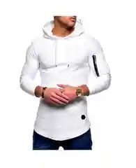 Белый кофта тонкая, мужская