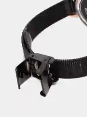 Черный женские наручные часы Naviforce NF5014 с календарём в подарочной упаковке