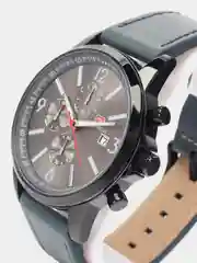 Черный мужские наручные часы Mini Focus MF0084G, хронографом, в подарочной коробке