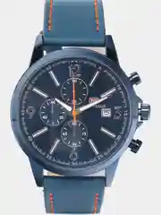 Синий мужские наручные часы Mini Focus MF0084G, хронографом, в подарочной коробке