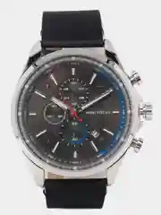 Серебряный мужские наручные часы Mini Focus MF0080G, с хронографом, в подарочной упаковке