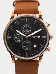Карамельный мужские наручные часы Ochstin 6084A с хронографом в подарочной упаковке