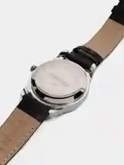 Серебряный мужские наручные часы Skmei 9058G с календарём в подарочной упаковке
