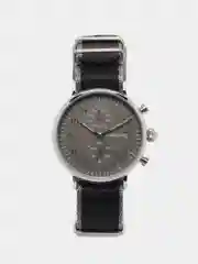 Серый мужские наручные часы Ochstin 7076D с хронографом  в подарочной упаковке