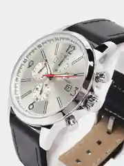 Серебряный мужские наручные часы Mini Focus MF0084G, хронографом, в подарочной коробке