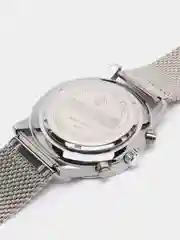 Серебряный мужские наручные часы Ochstin 6084B с хронографом в подарочной упаковке