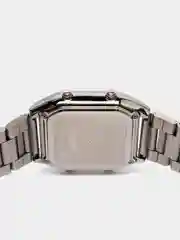 Серебряный мужские спортивные наручные часы Skmei 1220 в подарочной упаковке