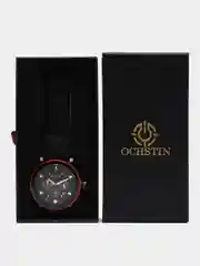 Оранжевый мужские наручные часы Ochstin 6064A с хронографом в подарочной упаковке