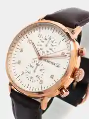 Коричневый мужские наручные часы Ochstin 6076C с хронографом в подарочной упаковке