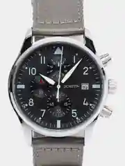 Серебряный мужские наручные часы Ochstin 6043D с хронографом в подарочной упаковке