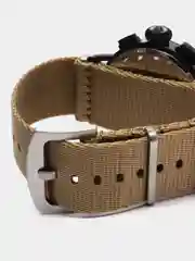 Приглушённый хаки мужские наручные часы Ochstin 7077A с нейлоновым ремешком и хронографом