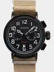 Приглушённый хаки мужские наручные часы Ochstin 7077A с нейлоновым ремешком и хронографом