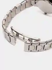 Серебряный женские наручные часы Skmei 1282 в подарочной упаковке