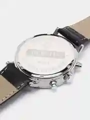 Серебряный мужские наручные часы Ochstin 6105A с хронографом в подарочной упаковке