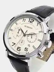 Серебряный мужские наручные часы Ochstin 6105A с хронографом в подарочной упаковке