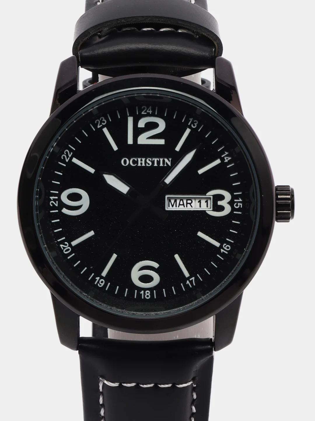 Черный мужские наручные часы Ochstin 6047B в подарочной упаковке