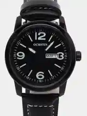 Черный мужские наручные часы Ochstin 6047B в подарочной упаковке