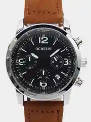 Карамельный мужские наручные часы Ochstin 6047A с хронографом в подарочной упаковке