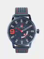 Синий мужские наручные часы Mini Focus MF0154G с календарём, в подарочной упаковке
