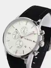 Белый мужские наручные часы Ochstin 6084A с хронографом в подарочной упаковке