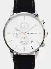 Белый мужские наручные часы Ochstin 6084A с хронографом в подарочной упаковке